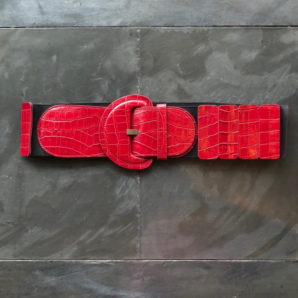 Bebe women’s red belt